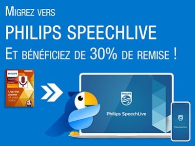 Migrez vers Philips SpeechLive...